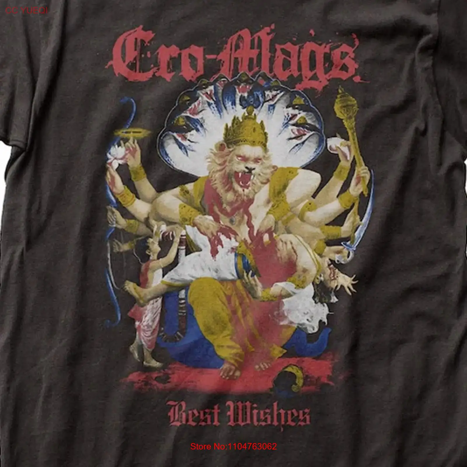 T-shirt Rare Cro Mags Band Tou - Men'S Fashion Mag avis et prix