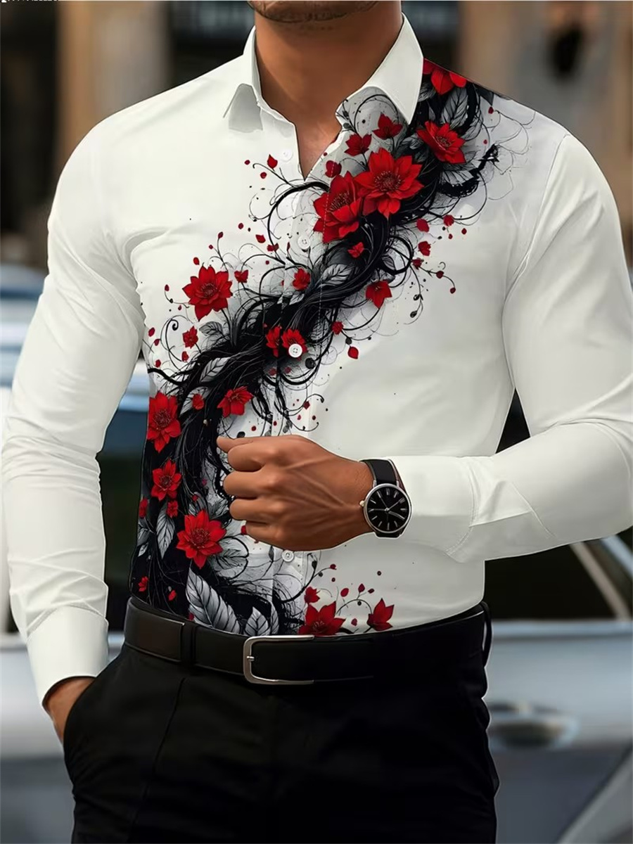 Chemise à manches longues pour - Mens Fashion Wear avis et prix