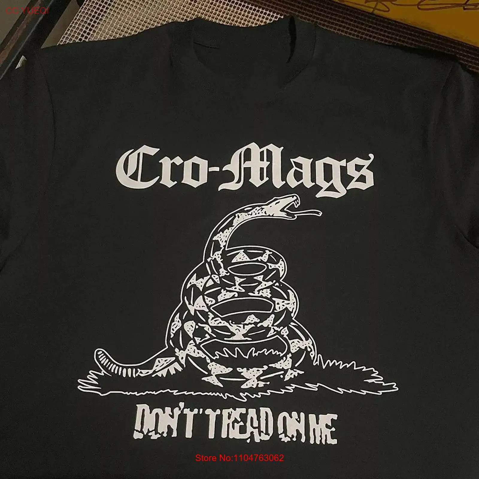 T-shirt Cro Mags Band Tour pou - Men'S Fashion Mag avis et prix