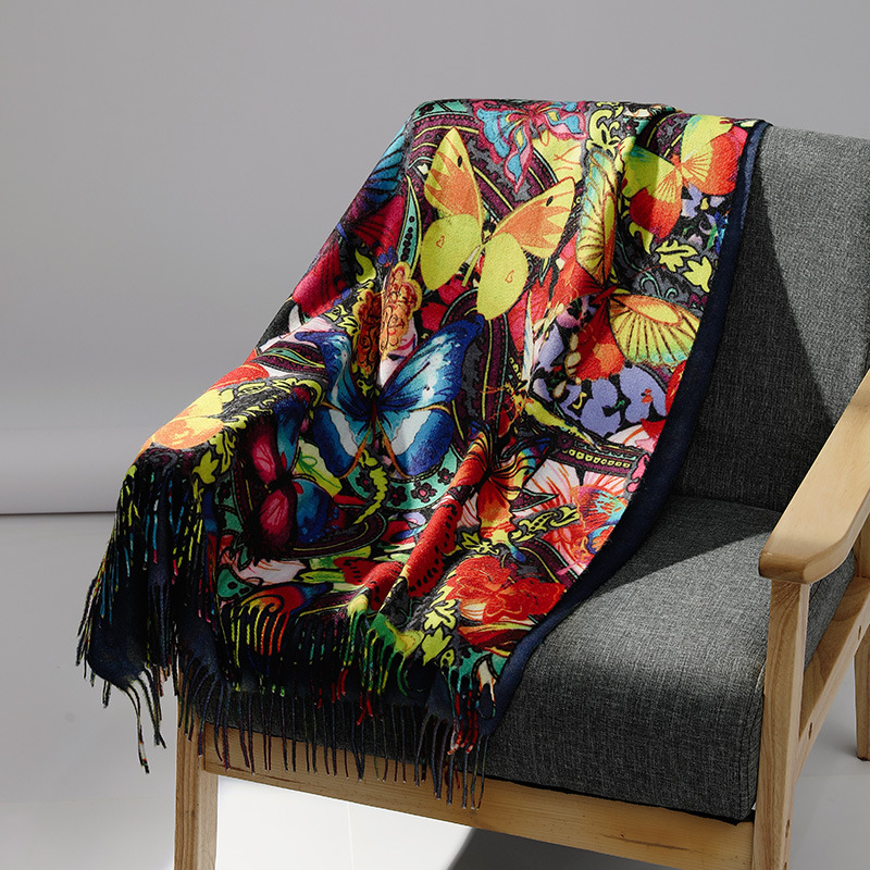 Marque de luxe peinture à l'hu - Men Scarf Wool avis et prix