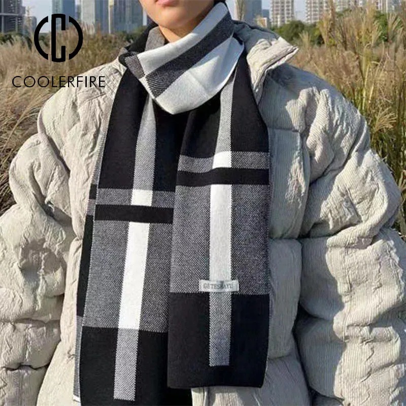 Nouveau hiver hommes écharpe g - Men Scarf Wool avis et prix
