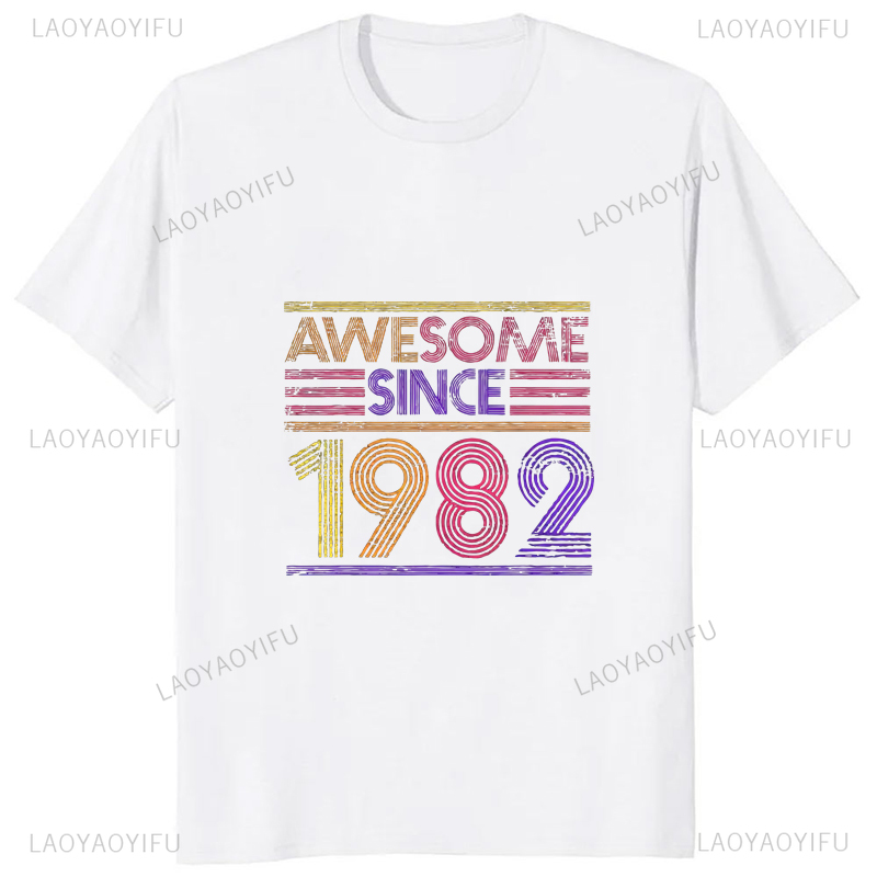 T-shirt imprimé vintage pour h - Mens Fashion In The 80S avis et prix
