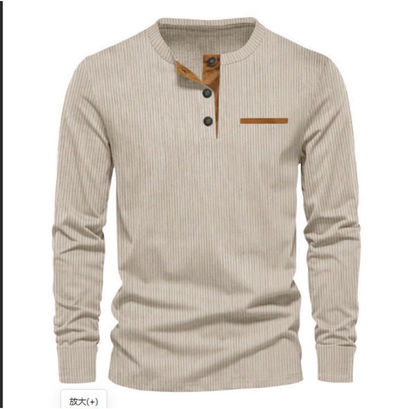 T-shirt à manches longues en v - Mens Fashion Wear avis et prix