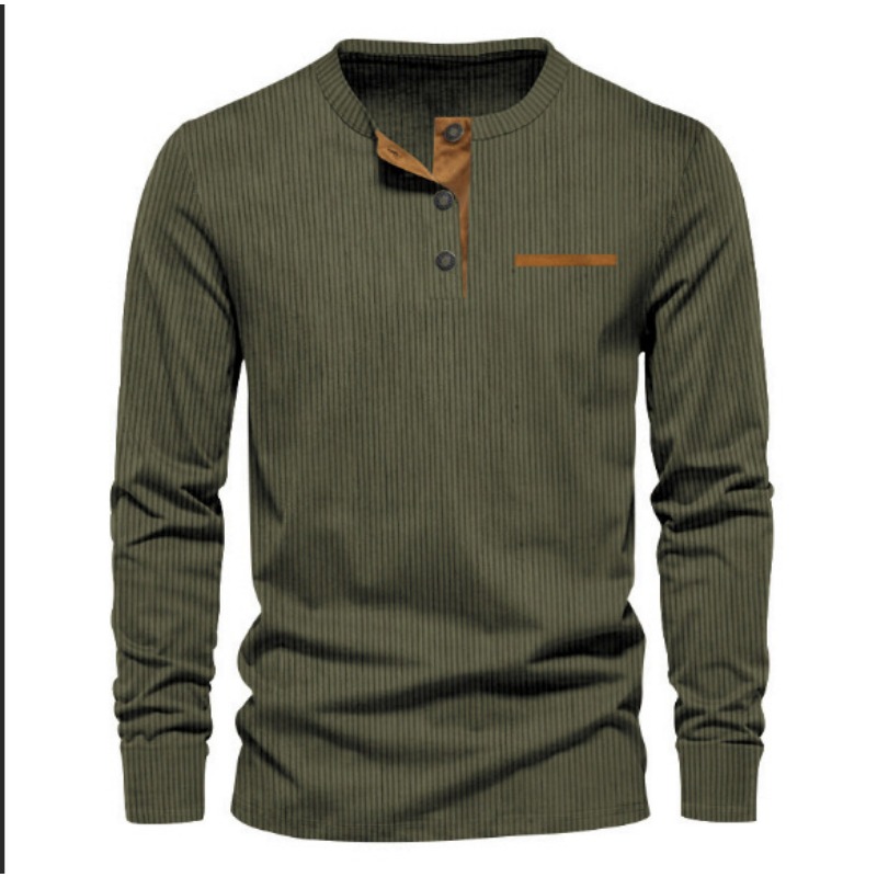 T-shirt à manches longues en v - Mens Fashion Wear avis et prix