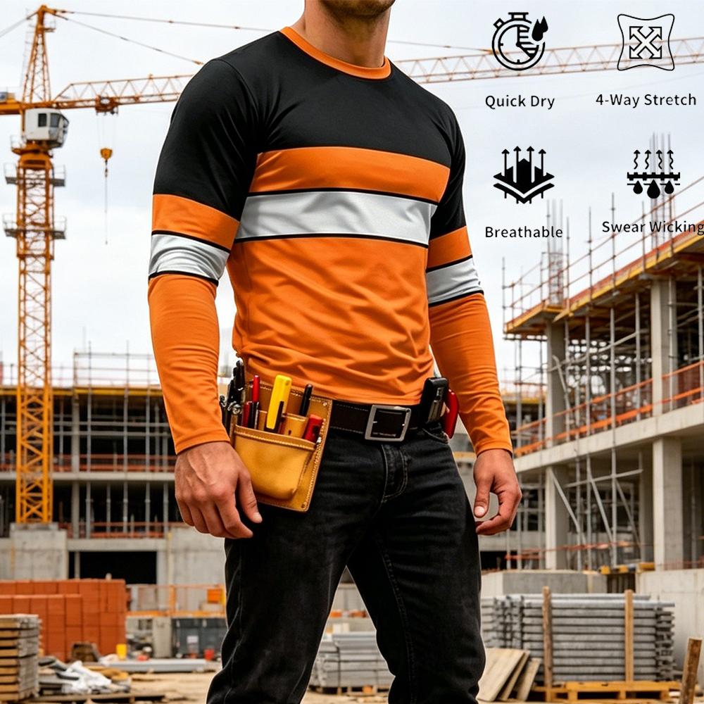T-shirt de travail rayé à manc - Men'S Fashion Trends 2025 avis et prix